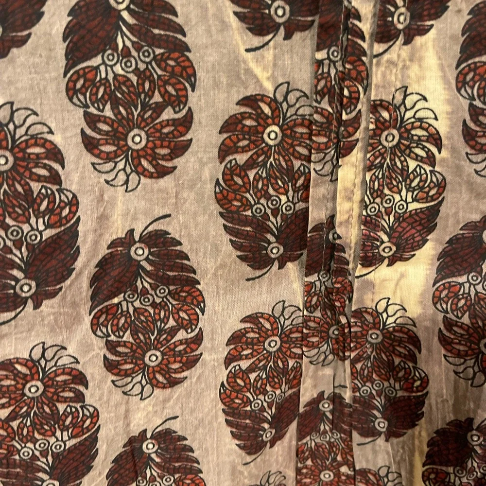 Jaded Gypsy Victoria Distress Printed Cotton Popover Tunic - Picture 4 of 4